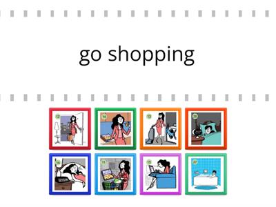 Daily Routine - Vocabulary Activity (A1)