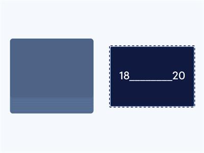 Number comes before, between and after