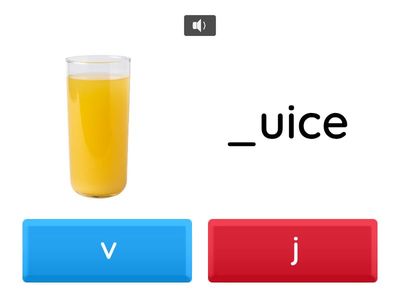 v or j?