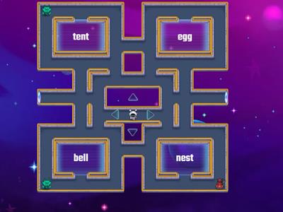 Closed syllable: E (Maze)