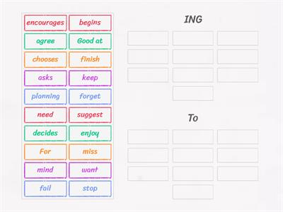 Gerunds and to-infinitives