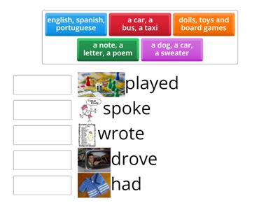 CHILDREN Past simple