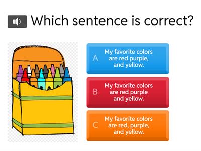 3 U5W5  Commas in a Series