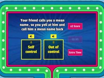 Self Control/Out of Control