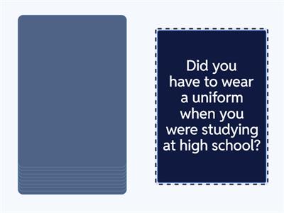 F2F U3 Speaking Grammar Review