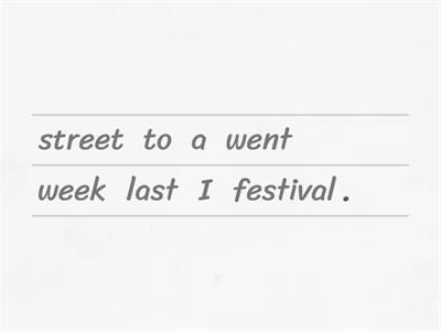 Simple Past Affirmative, Negative, Interrogative