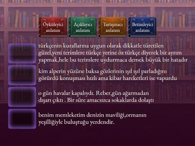 ANLATIM BİÇİMLERİ 7sınıf(reber babat