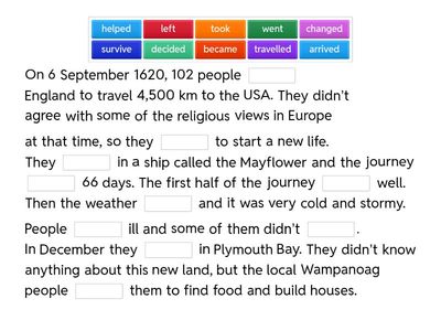 Unit 2: regular+irregular verbs 