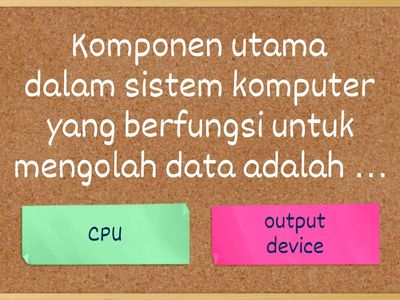 sistem komputer
