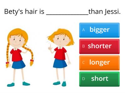 COMPARATIVE-SHORT ADJ