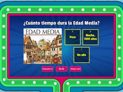 LA EDAD MEDIA 5 AÑOS