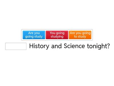 Going to #3 | INTERROGATIVE FORM