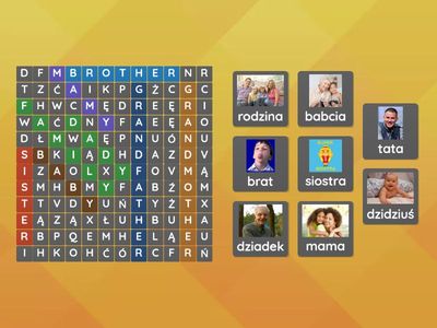 rodzina angielski 2 klasa