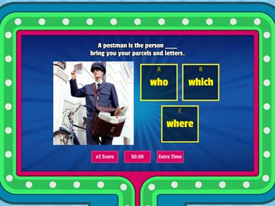 Defining relative clauses (B1)