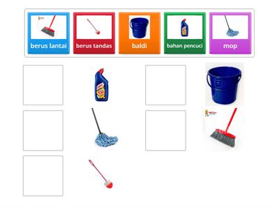  SUAI DAN PADANKAN PERALATAN DAN BAHAN MENJAGA KEBERSIHAN TANDAS