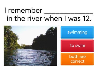 Infinitive and gerund