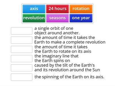 Earth's Rotation and Revolution