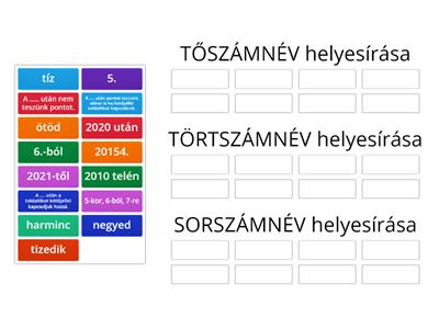 számnevek helyesírása 2. 18