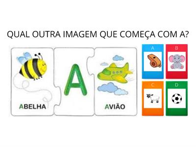 QUIZ PORTUGUÊS / 1º ANO / VALDÊNIA