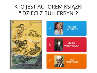 TEST "DZIECI Z BULLERBYN"