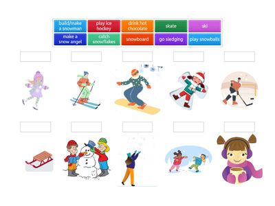 Winter activities winter pictures