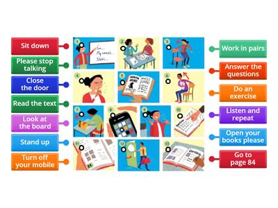 Elementary Classroom language 1