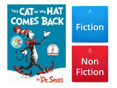 Fiction or Non-fiction- grade-1