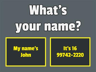 AEF 1 - Question Words Review