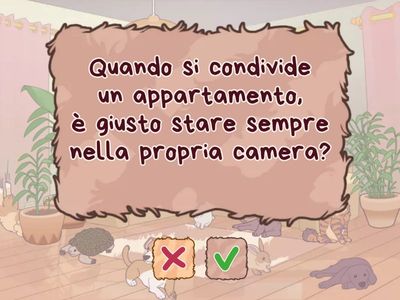 Parliamo di coabitazione (ripasso congiuntivo presente B2a)