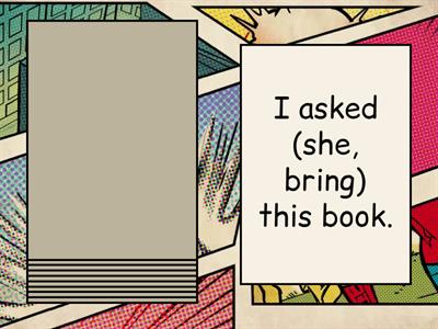 Complex Object 1: Pronouns