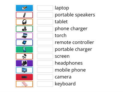 Gadgets and Technologies Vocabulary