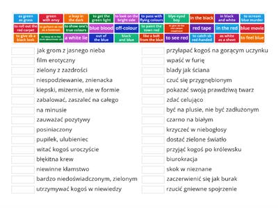 Idioms with colours