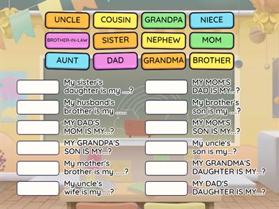 extended family possesive