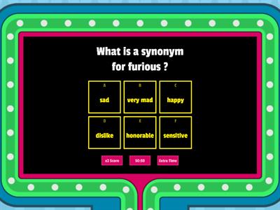 Review Vocabulary List #11 and #12