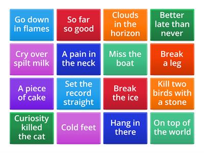 Idioms