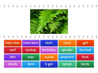R controlled Matching Game