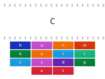 Letter Matching (Upper case/ lower case) 