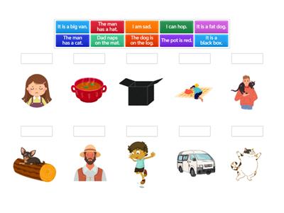 Short vowel A and O | Reading practice 