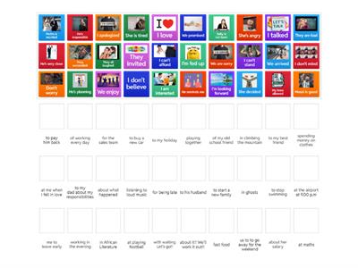 Verb Patterns - Senior 5-