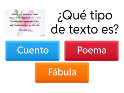 Tipos de textos 