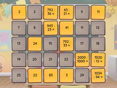 JOGO MEMÓRIA - DIVISÃO 