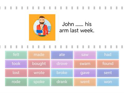 Mr. Figueroa - Grade 5 - Simple past tense with irregular verbs. 