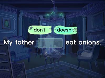 SIMPLE PRESENT  - Negative form