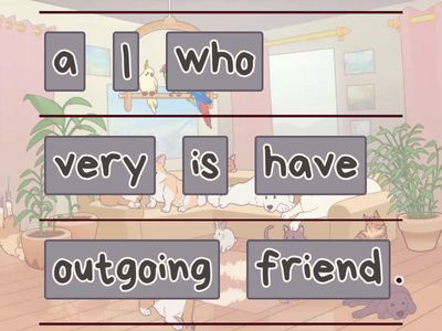 Relative clauses-Unjumble