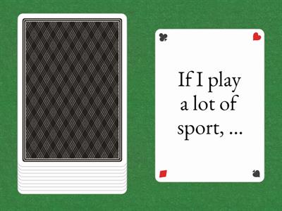 First conditional - unfinished sentences