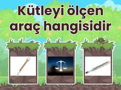  Kütle ve Ağırlık 