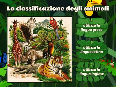 Ripassiamo insieme...gli animali!