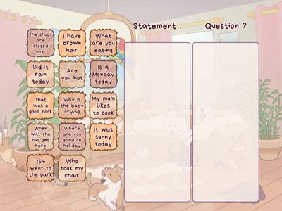 Sentence Types: Sentence or Question