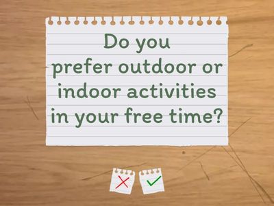 ENGLISH 7 - SPEAKING QUESTIONS 1ST TERM - U1&2