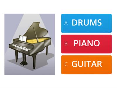 MUSICAL INSTRUMENTS QUIZ